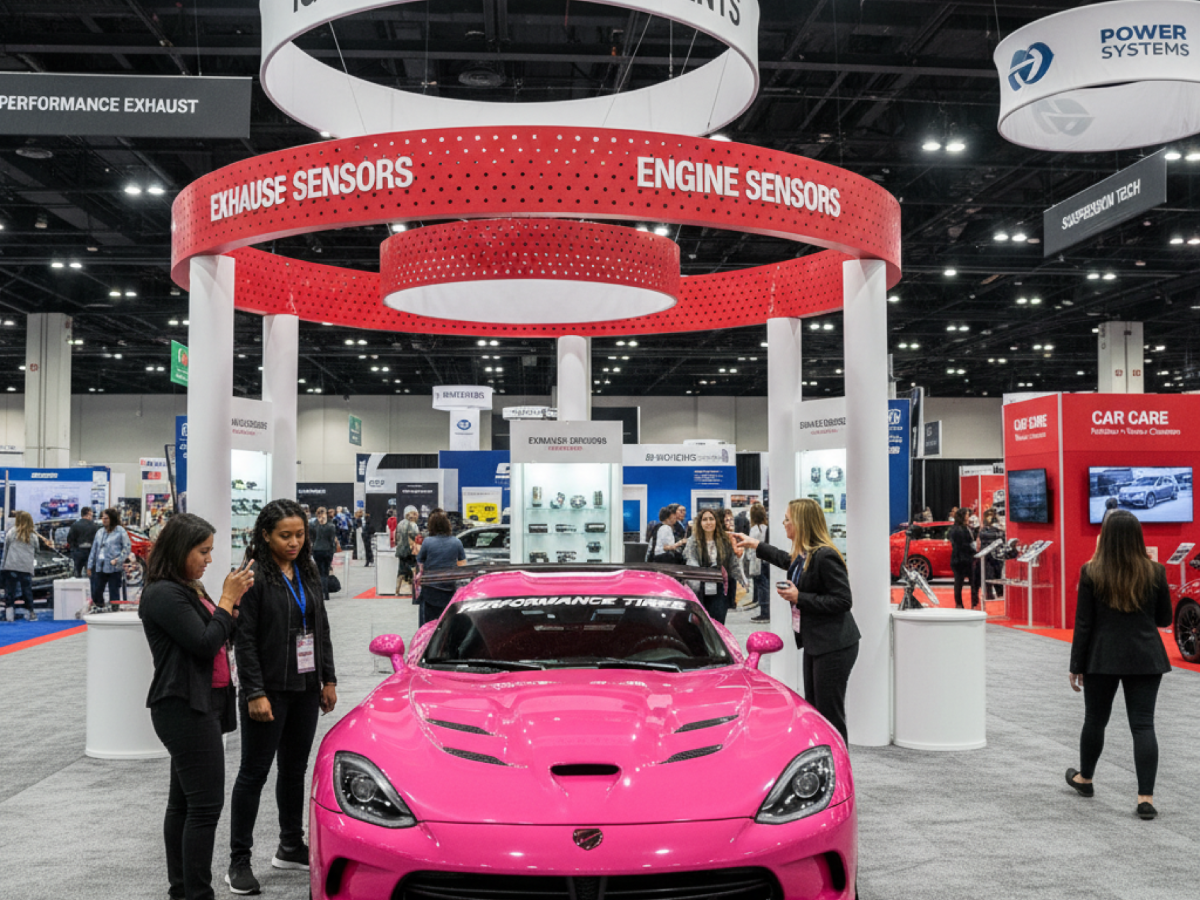 Auto Care & Accessories Exhibitor display