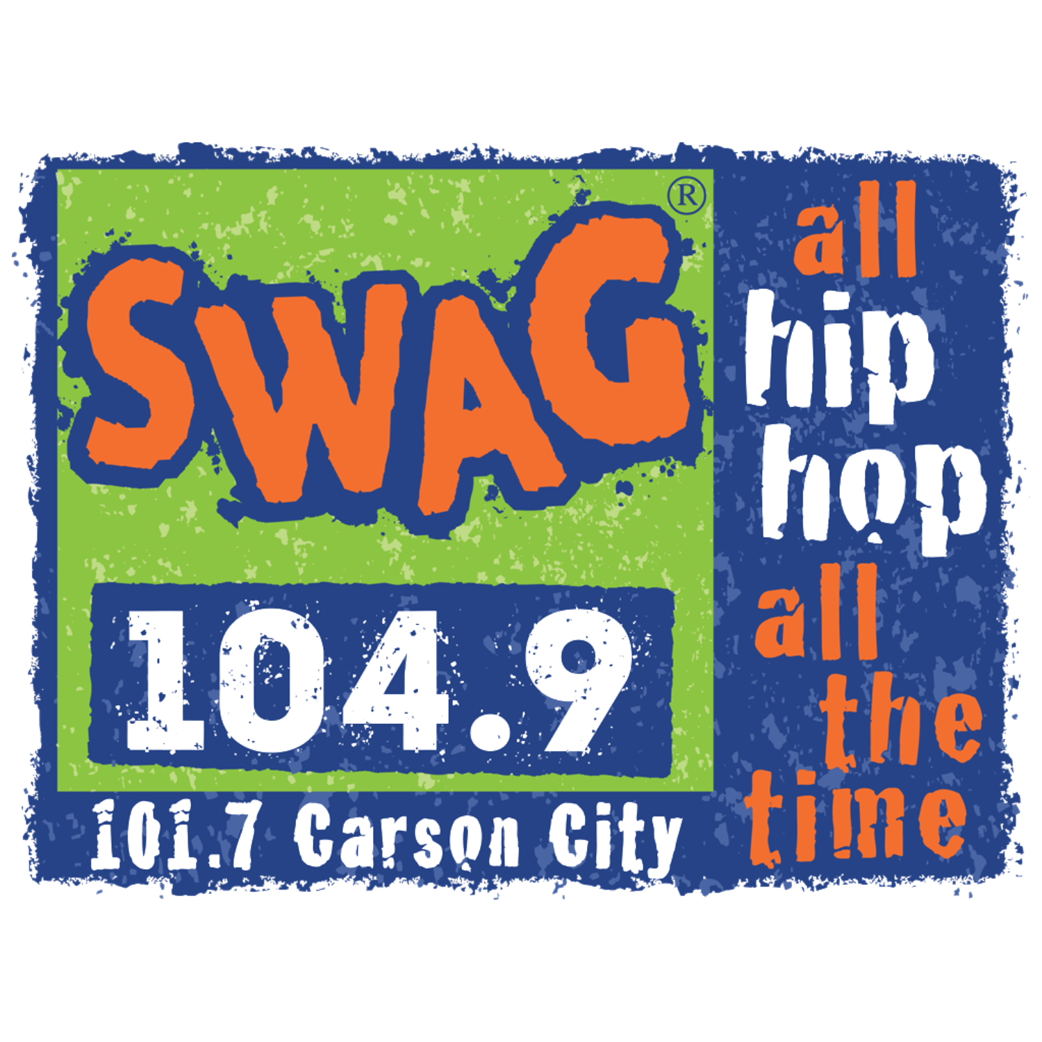 Swag 104.9 logo